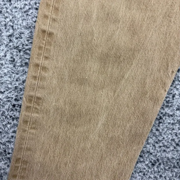 Vintage Levis 501 XX Jeans Mens 34x32 Brown Denim Button Fly Straight Leg Y2K - Picture 5 of 16